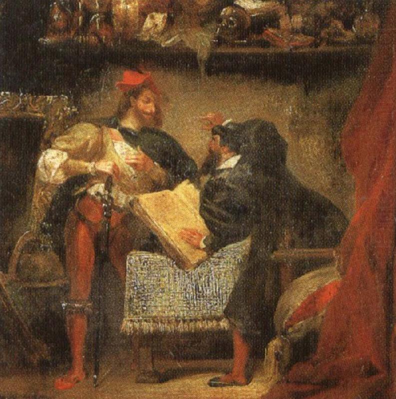 georges bizet a scene from goethe s faust faust tempted by mephistopheles china oil painting image